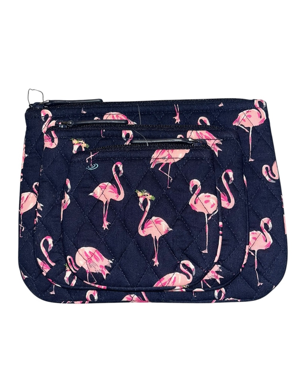 🌟NWT🌟 Vera Bradley Cosmetic Trio — Flamingo Fiesta 💜